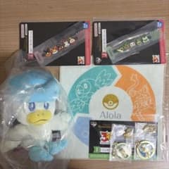 ポケモン 一番くじ 30th クワッスぬいぐるみ タオル ラバーチャーム