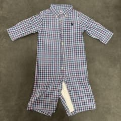 Ralph Lauren ロンパース 6M 70cm チェックのサムネイル