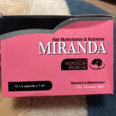 ミランダ ヘアオイル ピンク 12セットのサムネイル