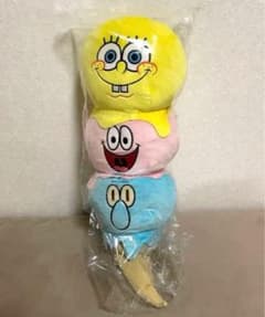 【新品】スポンジボブ トリプルアイス BIG ぬいぐるみ