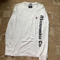 Abercrombie & Fitch ホワイト ロングスリーブ Tシャツ Sのサムネイル