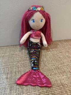 人魚 ぬいぐるみ マーメイド スパンコールのサムネイル