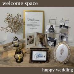 【1点のみ】ウェルカムスペース　結婚式のサムネイル