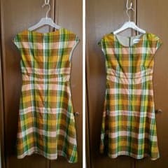 ホコモモラ　ワンピース　チェックのサムネイル