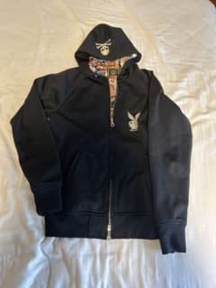 希少【mastermind japan × playboy】パーカー/BLK - メルカリ