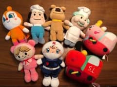 アンパンマン ぬいぐるみ8点セットのサムネイル