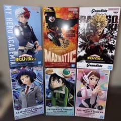 僕のヒーローアカデミア フィギュア 6体セット まとめ売りのサムネイル