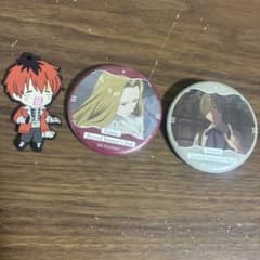 Funeral Frieren Can Badge & Rubber Keychain Set