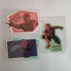 Kappa Sushi Spiderman Stickers (3 types)
