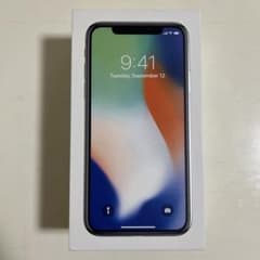iPhone X Silver 256 GB auのサムネイル