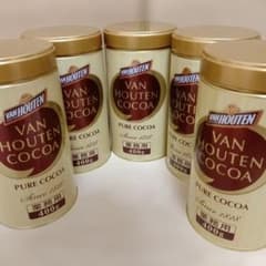 Van Houten ピュアココア 400g缶 5個セット Van Houten ピュアココア 400g缶 5個セット - メルカリ
