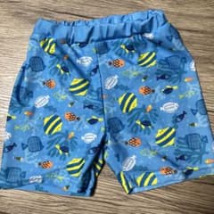 水着 魚柄　サイズ120のサムネイル