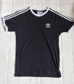adidas Originals 3ストライプ Tシャツ ブラックのサムネイル