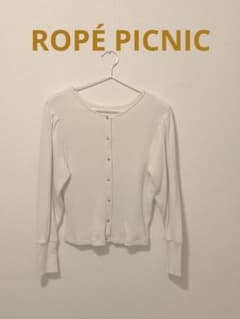 ROPE PICNIC 2WAY カットテレコカーディガン キナリ 38のサムネイル