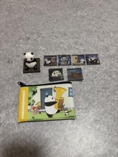 Panda Kopanda Pouch, Light, and Sticker Set (Ghibli)