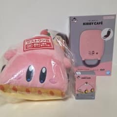 [신품] 이치 반 복권 별의 커비 Kirby Café PETIT 3 점 세트