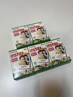富士フイルムinstax mini 5個セット「50枚」のサムネイル