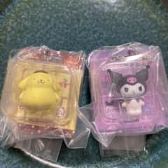 サンリオ パッケージミニチュアコレクション　ポムポムプリン クロミ 2種セットのサムネイル