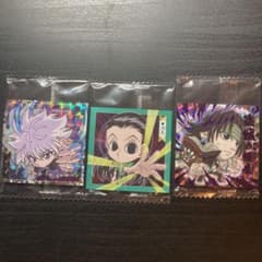 HUNTER × HUNTERウエハース シール クロロHR キルアSR イルミのサムネイル