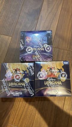 Disney ロルカナ　3BOX Disney ロルカナ 3BOXセット シュリンク付き - メルカリ