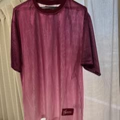 Supreme ストライプ 半袖Tシャツ L ピンクのサムネイル
