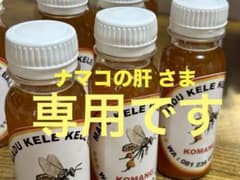 ナマコの肝さま 針なしミツバチの蜂蜜(完全非加熱)9本 - メルカリ