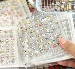 ファイル、ピンセット付きかわいいキャラクターシールセット4800枚のサムネイル