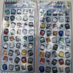 ボンボンドロップシール JR6社から大集合　プチトレイン　ボンドロ　2枚のサムネイル