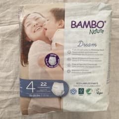 BAMBO Nature パンツ型おむつ　4(7-12kg) 22枚入りのサムネイル