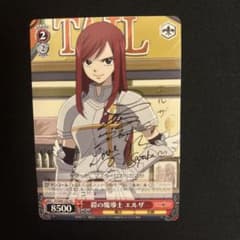 鎧の魔道士エルザ TDサイン ヴァイスシュヴァルツ フェアリーテイル