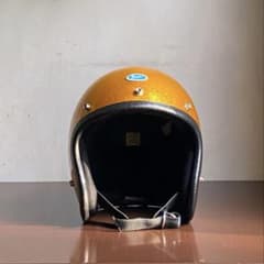 極小帽体 デッドストック BUCO リペア済み ビンテージヘルメット 当時物 デッドストック BUCO リペア済み ビンテージヘルメット 当時物 族ヘル