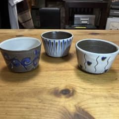 やちむん　蕎麦お猪口のサムネイル