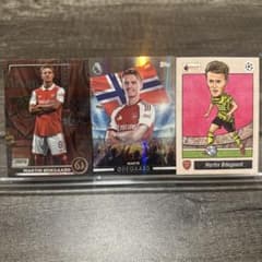 Topps ウーデゴール 国旗カードほか3枚セット アーセナルのサムネイル