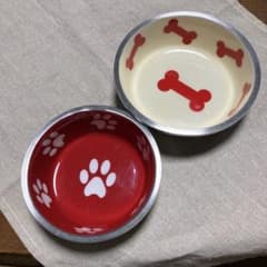 フードボウル　ペット　食器　S・Mサイズ　2個セットのサムネイル