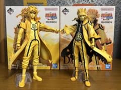 NARUTO 제일 복권 연결되는 생각 C상파풍 미나토 D상 우즈마키 나루토 2종 세트