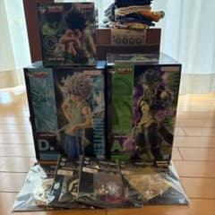 HUNTER × HUNTER 이치 반 쿠지 곤 킬루아 멜엠 3 체 세트