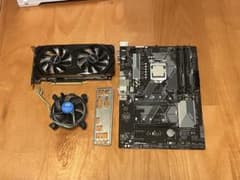 i7 8700 GTX1660 DDR4 16gb h370マザーボード セット - メルカリ
