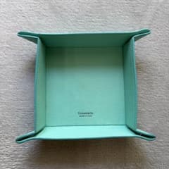 Tiffanyティファニー レザートレイ 小物・ジュエリー・アクセサリー
