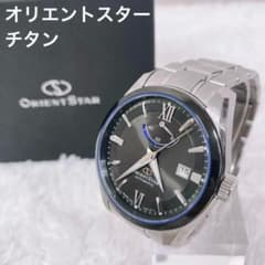 極美品】オリエントスター ORIENT チタン F6N4-UAB0 - メルカリ