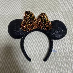 Disney ミニー カチューシャ ブラック スパンコールのサムネイル