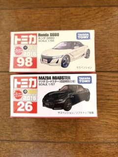 り*ょ様 マツダロードスター 初回特別仕様　トミカ　26番　S660 98番　2のサムネイル