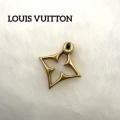 ルイヴィトン ピアス LV フラワーグラム パーツ 片耳 ゴールド