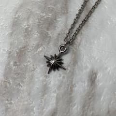 SAAD Sun Symbol 925 Silver Necklace - メルカリ