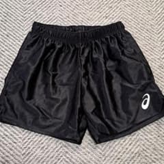 美品　男子　バレー　ゲームパンツ　140 アシックス　短パン　ハーフパンツのサムネイル