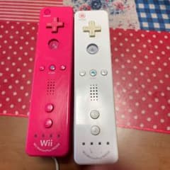 Wiiリモコン ホワイト ピンクのサムネイル