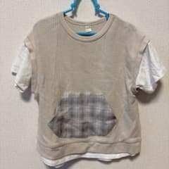 apres les cours ワッフルTシャツ 120cmのサムネイル