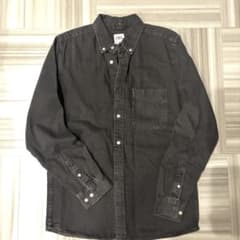 ZARA 長袖シャツ ブラック メンズのサムネイル