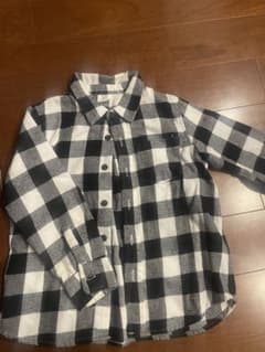 devirock キッズ 長袖シャツ チェック柄 110cmのサムネイル