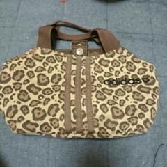 アディダス　ヒョウ柄　トートバックのサムネイル