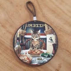 鍋敷　ねこのサムネイル